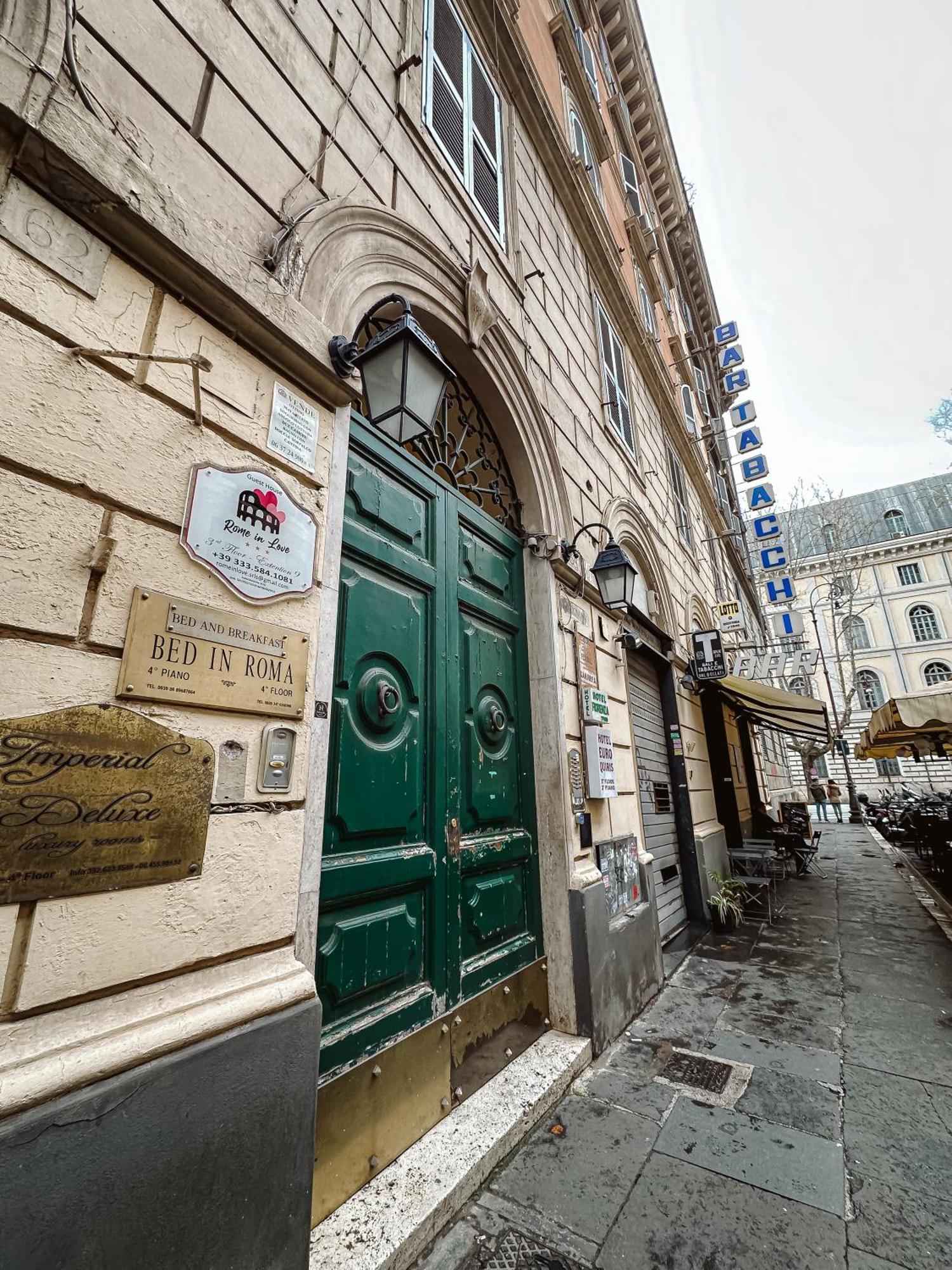 Rome In Love B&B - Termini Train Station 外观 照片